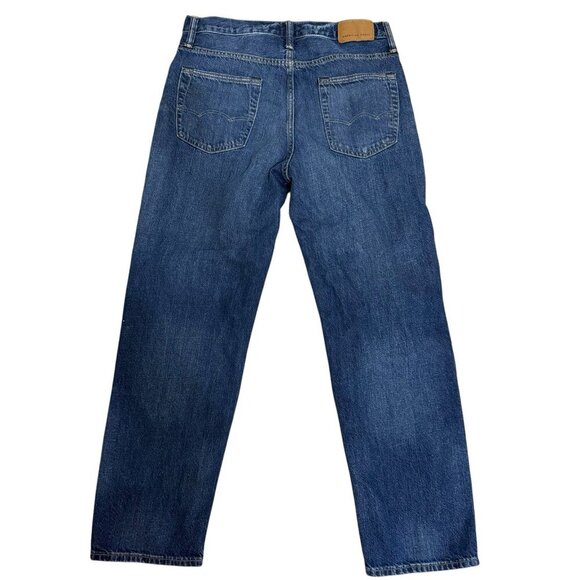 American Eagle Loose Fit Men's Jeans Tagged Size 30x32 -  Measures 32" x 30.5" - Picture 3 of 7